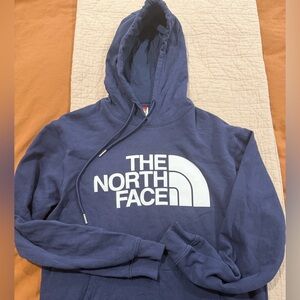 The North Face Men's Blue Hoodie